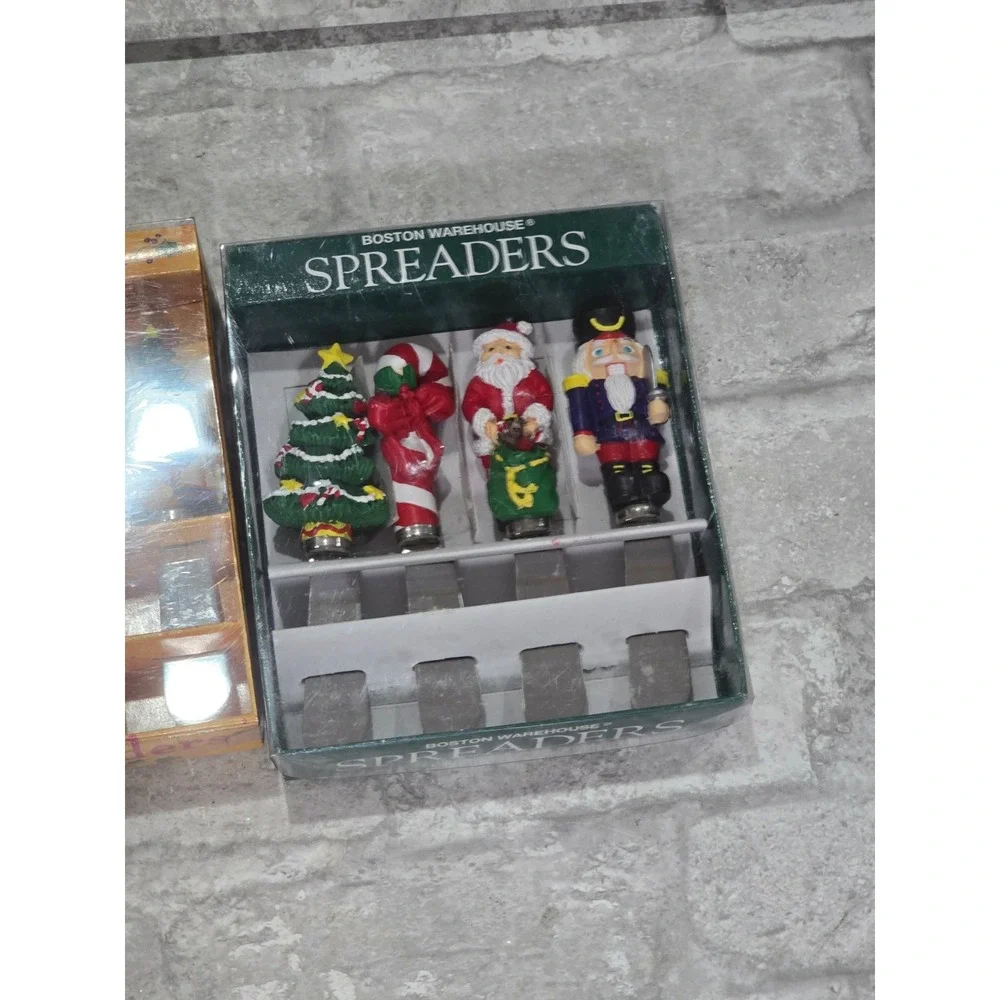 Boston‎ Warehouse Spreaders Set of 8, Christmas Holiday Snowman Theme Serving